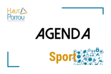 Agenda de la Communauté de Communes du Haut-Poitou sur la thématique du sport