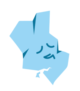 Illustration d'un papier froissé