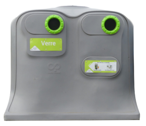 Image d'une borne à verre