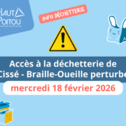 acces perturbé déchetterie braille oueille cissé