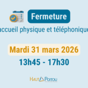 fermeture de la communauté de communes du haut-poitou le 31 mars après midi
