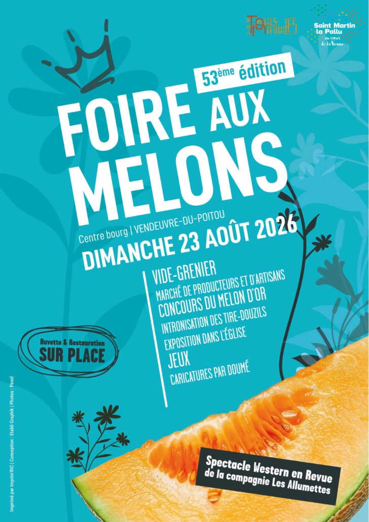 affiche foire aux melons