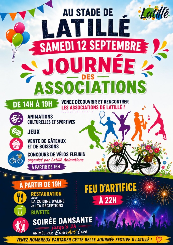 forum des associations latillé 2026