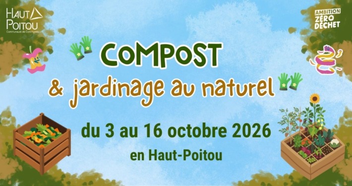 Compost et jardinage au naturel en Haut-Poitou