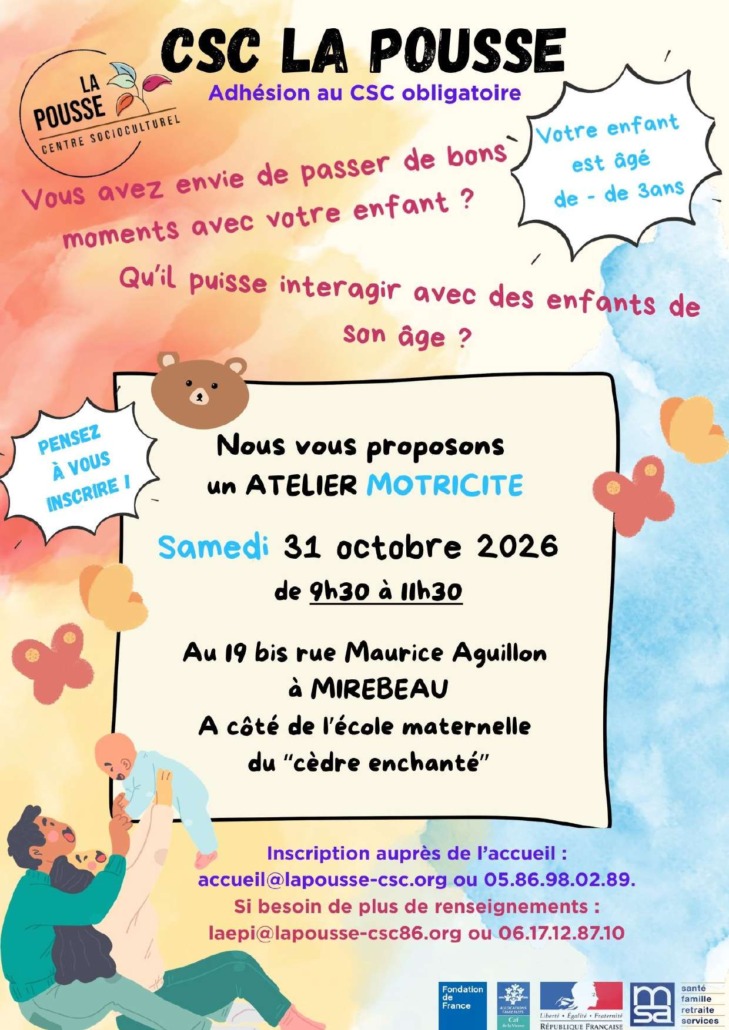 atelier parents enfants motricite
